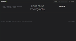 Desktop Screenshot of hanskrusephotography.com